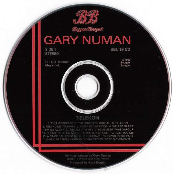 BBL 19 CD Disc.